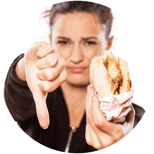 不吃高熱量食物