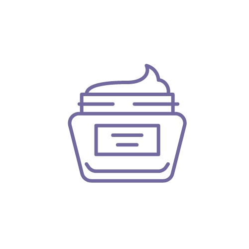 塗抹具視黃醇的
藥膏或乳霜